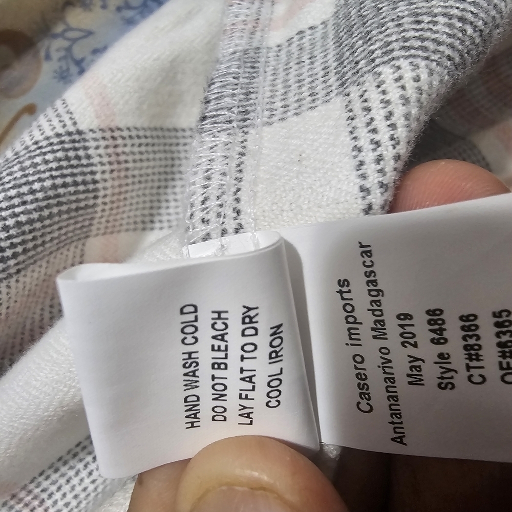 Luli And Me Plaid Swing Dress For Girls Size 5 - Picture 12 of 13